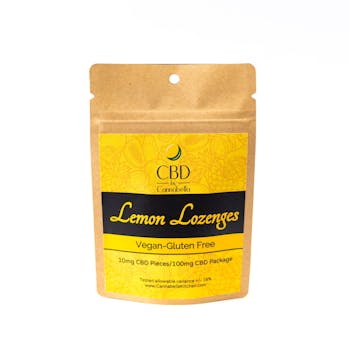 (14209) 1:1 Lemon Lozenges 100mg